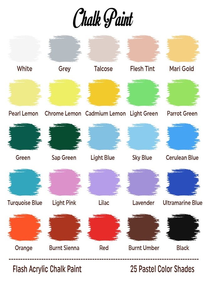 فلاش طلاء طباشيري أكريليك من فلاش آرتيست 200 مل (أخضر ببغائي) - Image 3